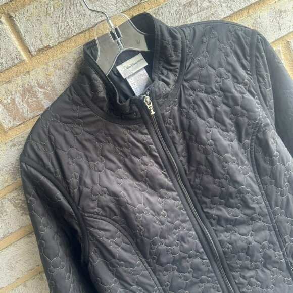 Walt Disney World Long Sleeve Zip Front Lightweight Quilted Jacket Size L - Picture 4 of 9